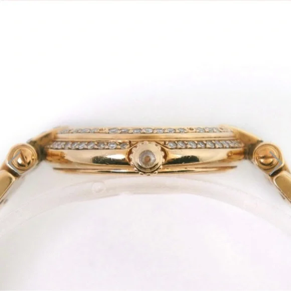 CARTIER PANTHERE VENDOME Quartz 24mm 18K Yellow Gold 0.82TCW  display picture 3